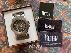 REIGN Gents Commodus Automatic Watch with S/Steel Bracelet