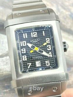 ROTARY Rapier Automatic Dress Watch with Exhibition Back Rare