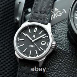 RZE Resolute Carbon Black Automatic Titanium Watch