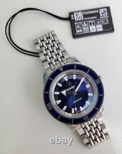 Rado Captain Cook Automatic Diver's Watch 37mm Blue R32500203 Swiss Made Mint