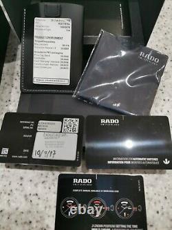 Rado Centrix Skeleton R30178152 Automatic Bi-Material Bracelet Strap Watch Boxed