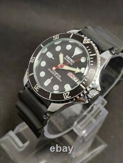 Rare Seiko Automatic Men's Wrist Watch-Ref 6309-black dial
