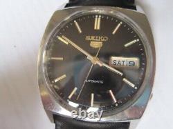 Rare Unrestored Seiko 6309-848A Automatic Mechanical Watch 1981