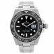 Rolex Gmt Master Ii 40mm Steel Ceramic Black Dial Automatic Men Watch 116710ln