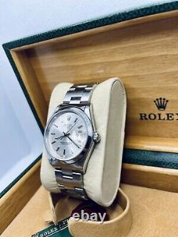 Rolex Oyster Perpetual Ref 15200 Automatic 34mm Year 2004 BOX & PAPERS