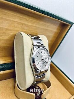Rolex Oyster Perpetual Ref 15200 Automatic 34mm Year 2004 BOX & PAPERS
