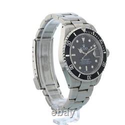 Rolex Submariner Date 40mm 16610 Steel Black Dial Automatic Watch 2003