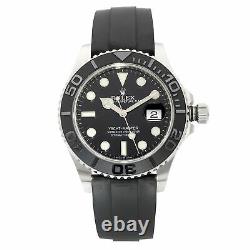 Rolex Yacht-Master 42mm White Gold Black Dial Automatic Mens Watch 226659