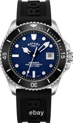Rotary Seamatic Automatic Divers Style Resin Strap GS05430/88 RRP £229.00