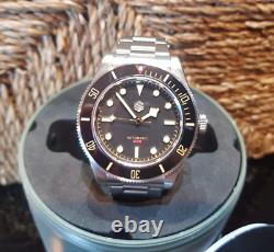 San Martin BB58 Luxury Men Watch 40mm Classic Retro Diver PT5000 Automatic