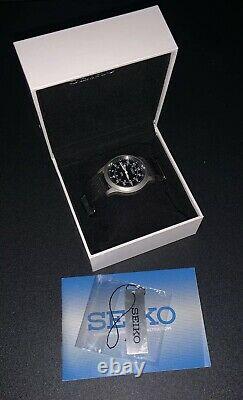 Seiko 5 Automatic Black Dial Black NATO Style Strap Men's Watch SNK809K2