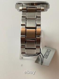 Seiko 5 Automatic Black Dial Silver Stainless Steel Mens Watch SNK795K1