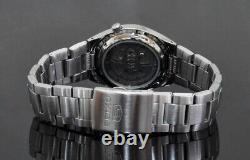 Seiko 5 Automatic Black Dial Silver Steel 37mm Mens Watch SNK607K1 RRP £199