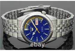 Seiko 5 Automatic Blue Dial Silver Stainless Steel Men's Watch SNK371K1 RRP £169
