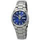 Seiko 5 Automatic Blue Dial Silver Stainless Steel Mens Watch Snk615k1