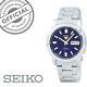 Seiko 5 Automatic Blue Dial Silver Stainless Steel Snkk11k1 Mens Watch Rrp £169
