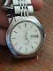 Seiko 5 Automatic Day Date Mens Watch Silver Dial 37mm Working 6319 8020