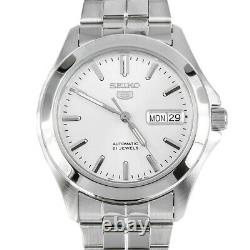 Seiko 5 Automatic Silver Dial Stainless Steel Mens Watch SNKK87K1 RRP £169