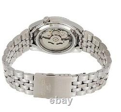 Seiko 5 Automatic Silver Dial Steel 37mm Case Size Mens Watch SNK355K1 RRP £169
