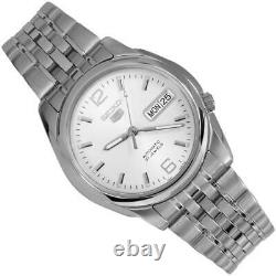 Seiko 5 Automatic Silver Stainless Steel 37 mm Mens Watch SNK385K1 RRP £169