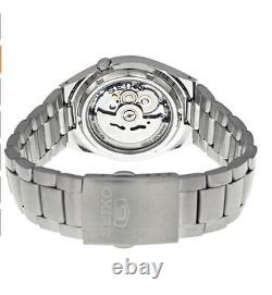 Seiko 5 Automatic Silver/White Dial Stainless Steel Mens Watch SNK601K1