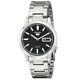 Seiko 5 Automatic Stainless Steel Black Dial Mens Watch Snk795k1 Rrp £169