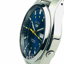 Seiko 5 Automatic Stainless Steel Blue Dial 37mm Mens Watch SNK615K1 RRP £169