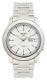 Seiko 5 Automatic White Dial Silver Stainless Steel Mens Watch Snke49k1 Rrp £169