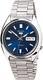 Seiko 5 Classic Automatic Blue Dial Steel Mens Watch Snxs77k1