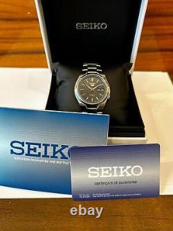 Seiko 5 Men's Watch Automatic Black Dial Silver Stainless Steel SNK607K1