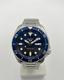 Seiko 5 Mens Watch Sports Blue Dial Silver Steel Automatic Srpd51k1