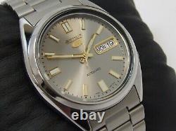 Seiko 5 SNXS75K Automatic Silver Stainless Steel Men's Wristwatch Watch BOXED