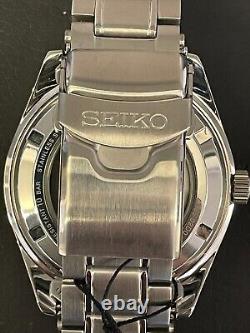 Seiko 5 Sports Automatic Black Dial Silver Stainless Steel Mens Watch SRPB91K1