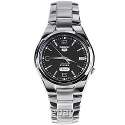 Seiko 5 Sports Automatic Black Dial Stainless Steel Bracelet Mens Watch SNK623K1