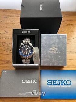 Seiko 5 Sports GMT Automatic Blueberry SSK003K1 Blue Dial NEW