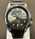 Seiko 5 Sports Mens Watch Auto Solid Grey Dial Silver Steel Srpe51k1