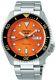 Seiko 5 Sports Orange Dial Steel Bracelet Automatic Mens Watch Srpd59k Rrp £250