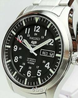 Seiko 5 Sports Steel Automatic 42mm Case Size Mens Watch SNZG13K1 RRP £299