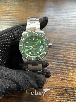 Seiko Hulk Mod NH35 Automatic 40mm Diver Custom Made Watch