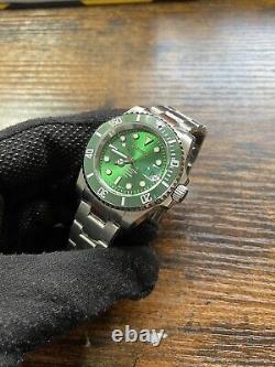 Seiko Hulk Mod NH35 Automatic 40mm Diver Custom Made Watch