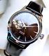 Seiko Presage Brown Dial Leather Band Automatic Watch Ssa407 Authentic