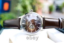 Seiko Presage Brown Dial Leather Band Automatic Watch SSA407 AUTHENTIC