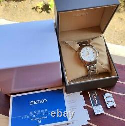 Seiko Presage SARX055 40.8mm Titanium Automatic Baby Grand Snowflake Men's Watch