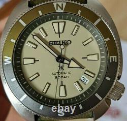 Seiko Prospex Land Tortoise Green Tan/Khaki Beige Automatic Watch SRPG13K1