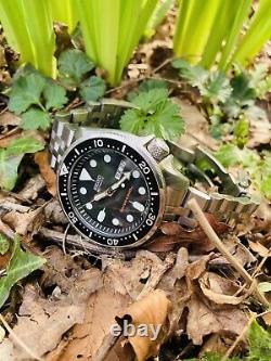 Seiko SKX SKX007 mod automatic divers watch NH36 sapphire crystal