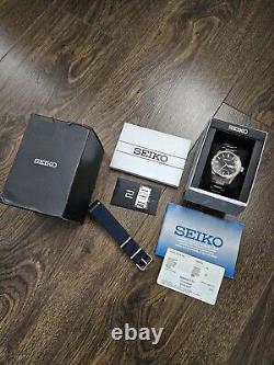 Seiko SRP467 Automatic Watch Sharp Edge (Waffle Dial)
