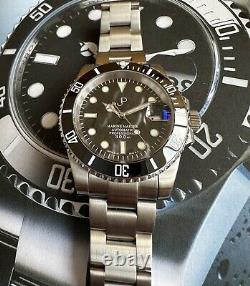 Seiko nh35 JP custom watch 40mm sapphire automatic watch
