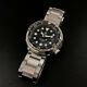 Sharkey Tuna Diver Watch Mens Automatic Watches New 22mm Dive Watch Band Silver