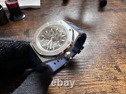 Skeleton Ap Mod Custom Watch Seiko Nh70 Automatic Movement Sapphire Glass