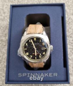 Spinnaker Hull California Automatic 42mm Watch 10 ATM Granite Black (SP-5071-01)